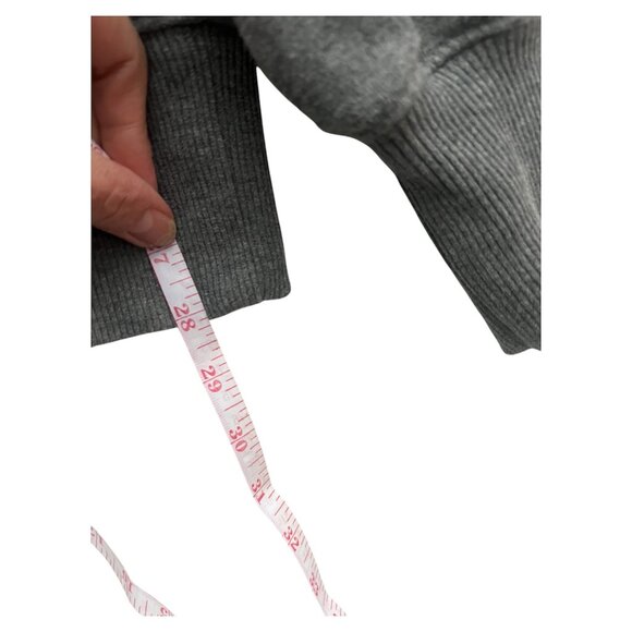 Superdry Men sweater M Grey Half zip Mock neck Pre-Owned Good Condition - Picture 12 of 13